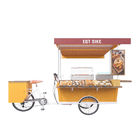 Велосипед тележки гамбургера торгового автомата мобильного трицикла электрический