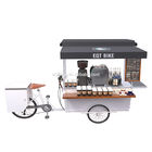 тележка велосипеда кофе структуры коробки торгового автомата древесины нагрузки 300kg