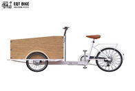 Ржавчины велосипеда груза стиля структуры коробки трицикл груза голландской анти- электрический