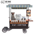Многофункциональная электрическая тележка торгового автомата кофе улицы с батареей 48V