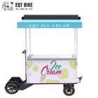 Тележки мороженого EQT трицикл замораживателя скутера велосипеда груза коммерчески электрический для холодного напитка торгового автомата