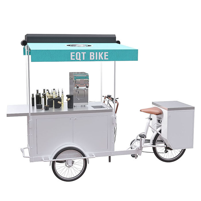 Мобильный торговый автомат напитка велосипед система управления скоростью шестерни скорости трициклов 7